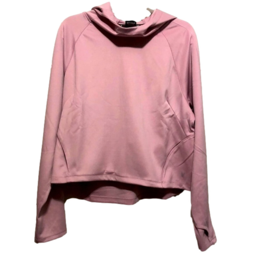 Spyder Active Pullover Hoody Women's Light Dusty Pink Medium